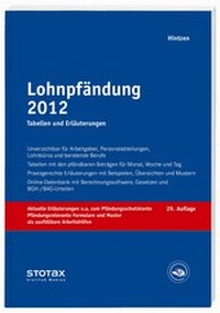 Abbildung von: Lohnpfändung 2012 - Stollfuß