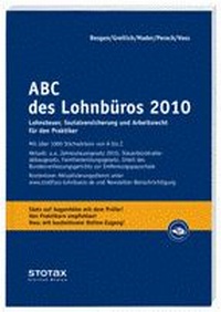 Bild vergrößern Bild: ABC des Lohnbüros 2010 - Stollfuß