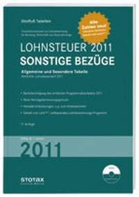 Abbildung von: Lohnsteuertabelle 2011 Sonstige Bezüge - Stollfuß