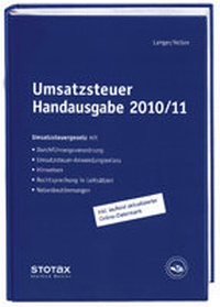 Abbildung von: Umsatzsteuer Handausgabe 2010/11 - Stollfuß