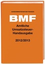 Bild: Amtliche Umsatzsteuer-Handausgabe 2012/2013 - Stollfuß