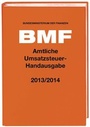 Bild: Amtliche Umsatzsteuer-Handausgabe 2013/2014 - Stollfu&szlig;