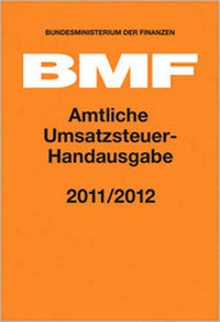 Abbildung von: Amtliche Umsatzsteuer-Handausgabe 2011/2012 - NWB