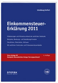 Abbildung von: Einkommensteuer - Erklärung 2011 - Stollfuß