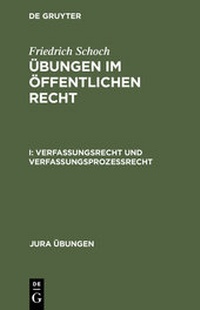 Abbildung von: Übungen im Öffentlichen Recht I - De Gruyter