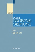 Cover: Insolvenzordnung - De Gruyter
