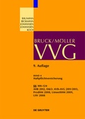 Cover: VVG - De Gruyter