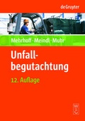 Cover: Unfallbegutachtung - De Gruyter