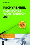 Cover: Pschyrembel Klinisches W&ouml;rterbuch - De Gruyter