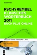 Cover: Pschyrembel Klinisches W&ouml;rterbuch - De Gruyter