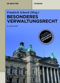 Cover: Besonderes Verwaltungsrecht - De Gruyter