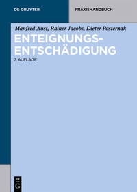 Enlarge image Cover: Enteignungsentschädigung - De Gruyter