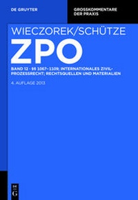 Abbildung von: Zivilprozessordnung und Nebengesetze - De Gruyter