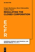 Cover: Regulating the Closed Corporation - De Gruyter