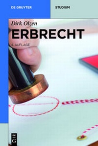 Abbildung von: Erbrecht - De Gruyter