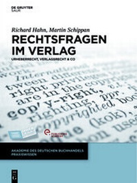 Abbildung von: Rechtsfragen im Verlag - De Gruyter