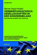 Cover: Verbriefungszweckgesellschaften in der Konzernbilanz - De Gruyter