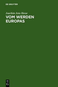 Enlarge image Cover: Vom Werden Europas - De Gruyter
