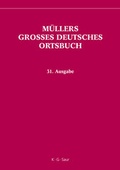 Cover: M&uuml;llers Gro&szlig;es Deutsches Ortsbuch - K.G. Saur