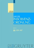 Cover: Insolvenzordnung - De Gruyter