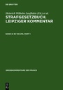 Cover: Strafgesetzbuch. Leipziger Kommentar - De Gruyter