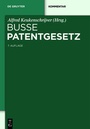 Cover: Patentgesetz - De Gruyter