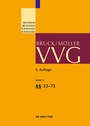 Cover: VVG - De Gruyter