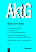 Cover: Aktiengesetz - De Gruyter
