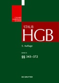 Cover: Handelsgesetzbuch: HGB - Band 8 - De Gruyter