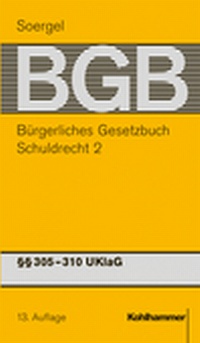 Bild: Bürgerliches Gesetzbuch mit Einführungsgesetz und Nebengesetzen (BGB) - Band 4 - Kohlhammer