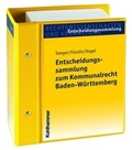 Cover: Entscheidungssammlung zum Kommunalrecht Baden-W&uuml;rttemberg - EKBW - Kohlhammer