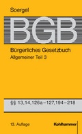 Cover: B&uuml;rgerliches Gesetzbuch mit Einf&uuml;hrungsgesetz und Nebengesetzen (BGB) - Band 2a - Kohlhammer