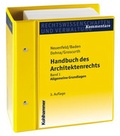 Cover: Handbuch des Architektenrechts - Kohlhammer