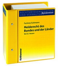 Abbildung von: Melderecht des Bundes und der Länder - Kohlhammer