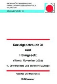 Abbildung von: Sozialgesetzbuch XI und Heimgesetz - Kohlhammer