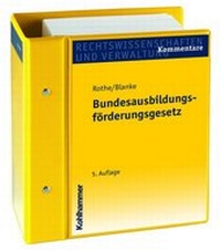 Abbildung von: Bundesausbildungsförderungsgesetz - Kohlhammer