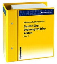Abbildung von: Gesetz über Ordnungswidrigkeiten - Kohlhammer