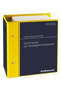 Abbildung von: Kommentar zur Sozialgerichtsbarkeit - Kohlhammer