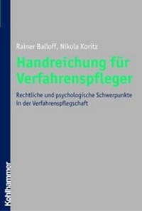 Abbildung von: Handreichung für Verfahrenspfleger - Kohlhammer