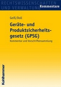 Abbildung von: Geräte- und Produktsicherheitsgesetz (GPSG) - Kohlhammer