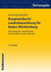 Abbildung von: Baugesetzbuch/Landesbauordnung für Baden-Württemberg - Kohlhammer