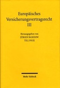 Cover: Europ&auml;isches Versicherungsvertragsrecht - Mohr Siebeck