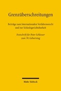 Cover: Grenz&uuml;berschreitungen - Mohr Siebeck