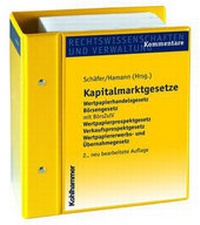 Abbildung von: Kapitalmarktgesetze - Kohlhammer