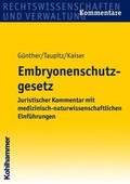Cover: Embryonenschutzgesetz - Kohlhammer