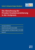 Cover: Die Abrechnung der Privaten Krankenversicherung in der Arztpraxis - HDS