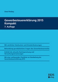 Abbildung von: Gewerbesteuererklärung 2015 Kompakt - HDS