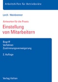 Cover: Einstellung von Mitarbeitern - Vahlen
