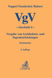 Abbildung von: VgV - Abschnitt 6 - C.H.BECK