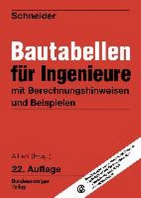 Bild vergrößern Bild: Bautabellen für Ingenieure - Reguvis Fachmedien